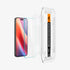 מגן מסך לסדרת אייפון 16 מבית Spigen GLAS.tR EZ Fit